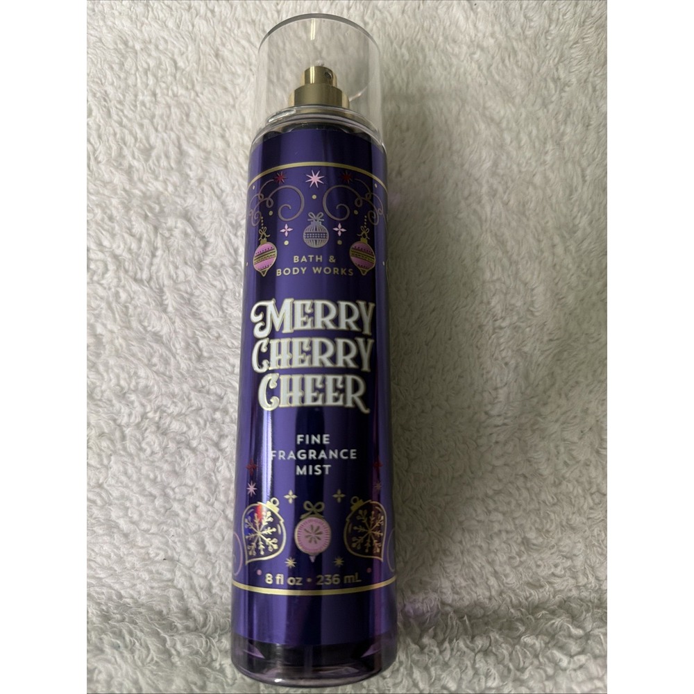 Bath & Body Works Merry Cherry Cheer Fine Fragrance Mist 8oz New
